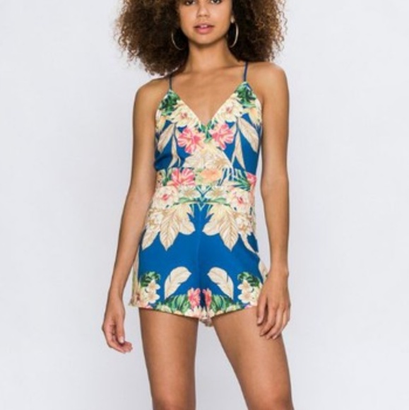 💸Flying Tomato Floral Print Romper - Picture 4 of 8